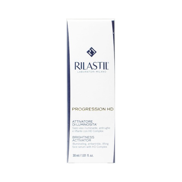 RILASTIL Progression Hd Brightness Activator Αντιρυτιδικός & Συσφικτικός Ορός προσώπου για λάμψη 30ml