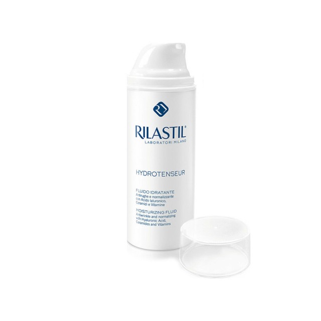 RILASTIL Hydrotenseur Moisturizing Fluid Ενυδατική Κρέμα Προσώπου Με Αντιρυτιδική Δράση 50ml