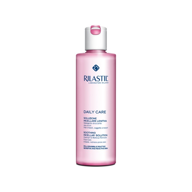 RILASTIL Daily Care Soothing Micellar Solution Καθαριστικό Ντεμακιγιάζ Προσώπου & Ματιών 250ml