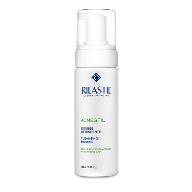 RILASTIL Acnestil Cleansing Mousse Αφρός Καθαρισμού για Λιπαρότητα & Ακμή 150ml
