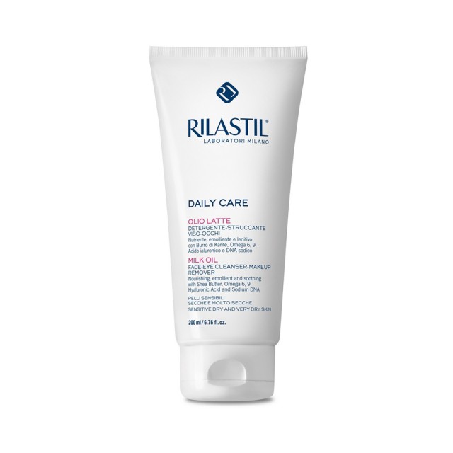 RILASTIL Daily Care Milk Oil Γαλάκτωμα Καθαρισμού Προσώπου 200ml