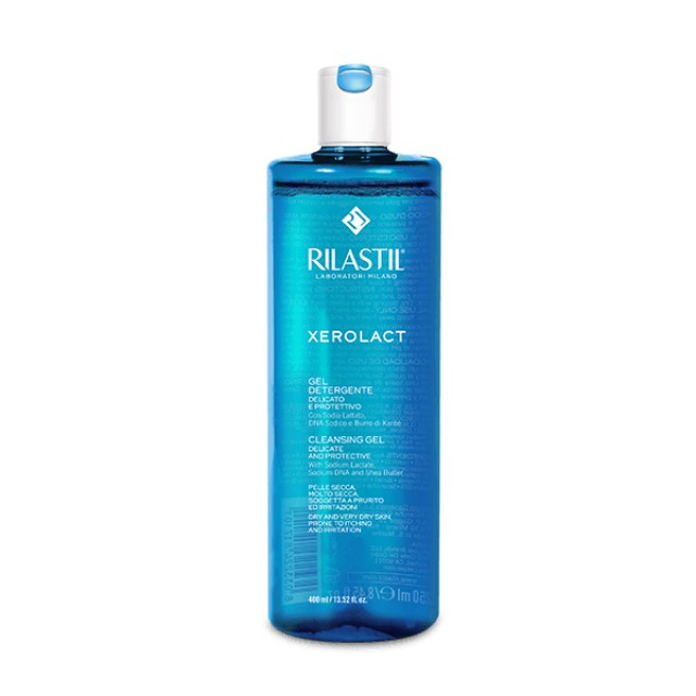 RILASTIL Xerolact Cleansing Gel Καθαριστικό Για Ατοπικό Δέρμα 400ml