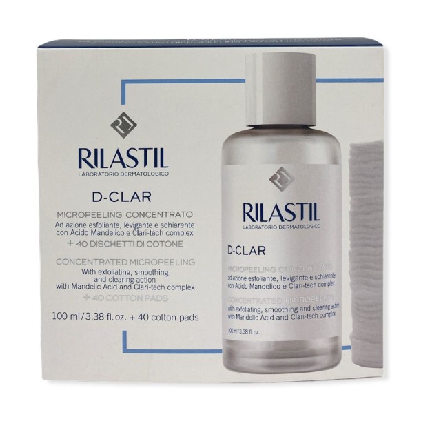 RILASTIL D-Clar Concentrated Micropeeling Διφασικό Γαλάκτωμα για Μικροαπολέπιση & Καθαρισμό 100ml