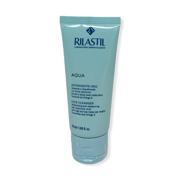 RILASTIL Aqua Facial Cleanser Καθαριστικό Προσώπου με Ενυδατική εξισορροποιητική δράση 50ml