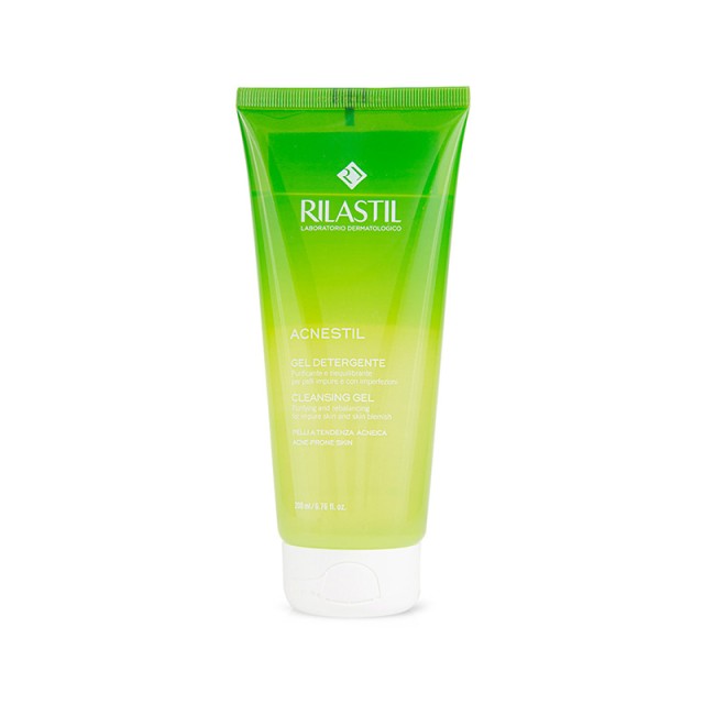 RILASTIL Acnestil Cleansing Gel Καθαριστικό για Μικτή/Λιπαρή με τάση Ακμής Επιδερμίδα 200ml