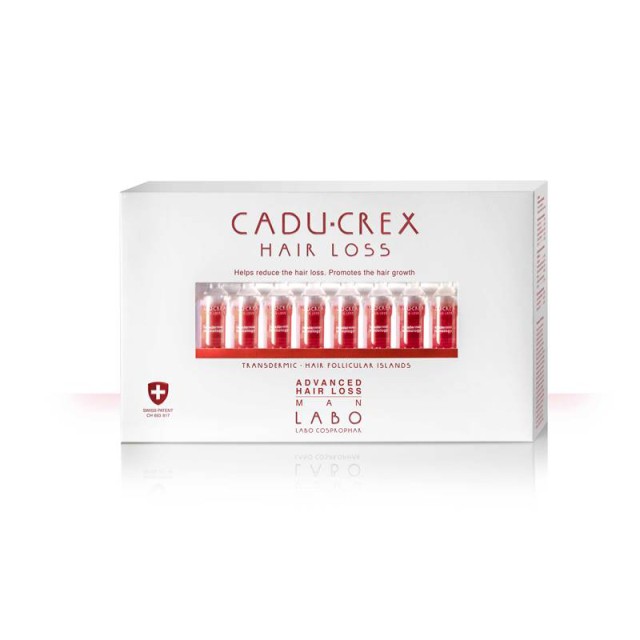 CADUCREX Advanced Hair loss MAN για Προχωρημένη Τριχόπτωση 20x3.5ml