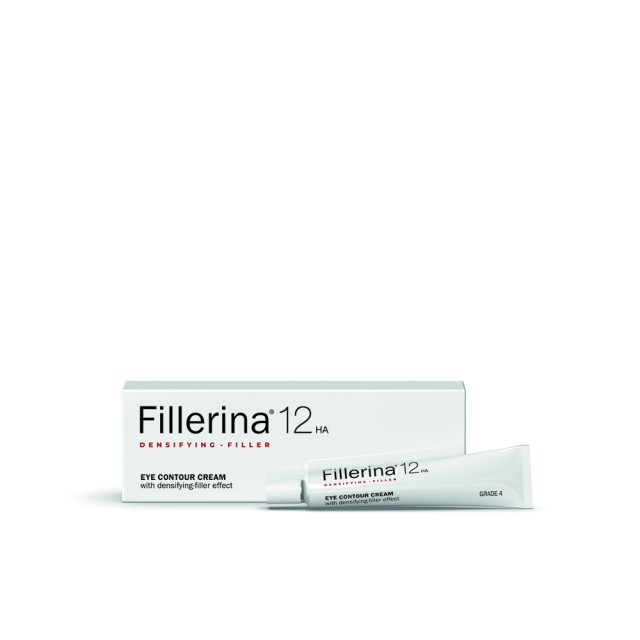 FILLERINA 12HA Densifying Filler Eye Cream - Κρέμα Ματιών Αναπλήρωσης & Γεμίσματος Ρυτίδων Grade 4 - 15ml