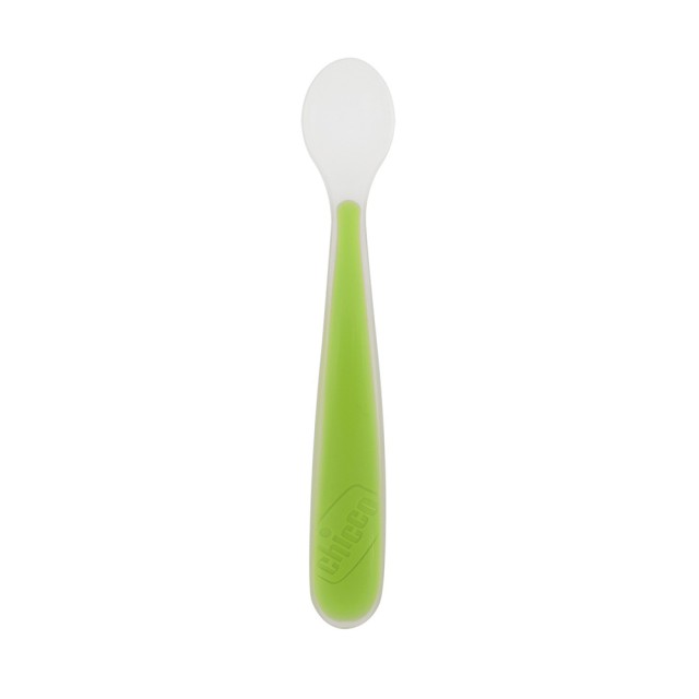 CHICCO Kουτάλι Σιλικόνης Soft 6μ+ Κυπαρισσί