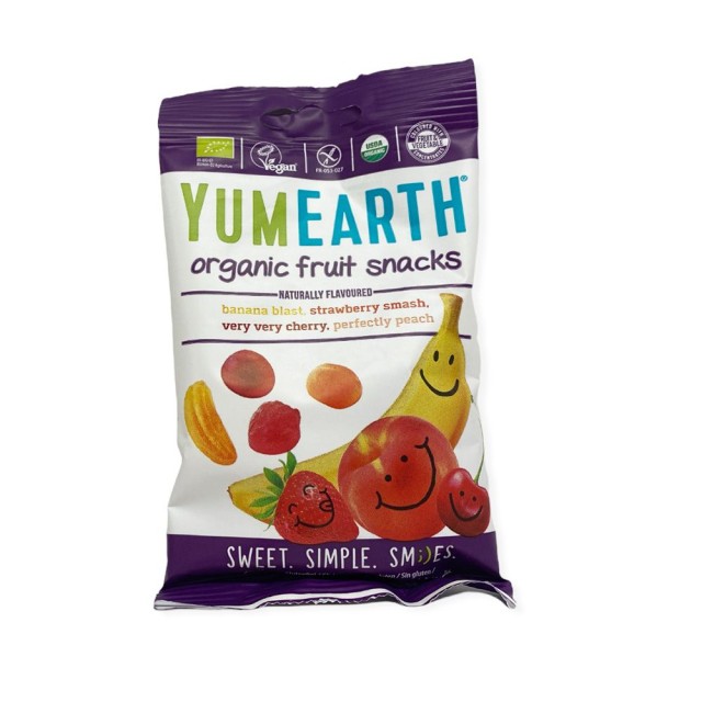YUMEARTH Ζελεδακια Γευση Φρουτων 50gr