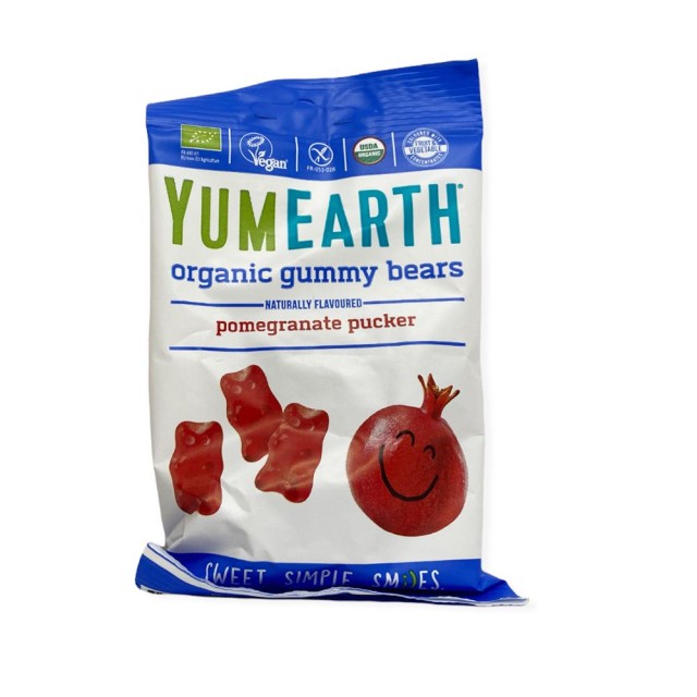 YUMEARTH Ζελεδακια Γευση Ροδι 50gr