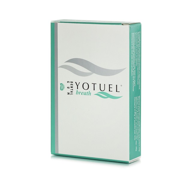 YOTUEL Breath Dental Gum Τσιχλα Για Λεύκανση & Δροσερή Αναπνοή 24 τεμάχια