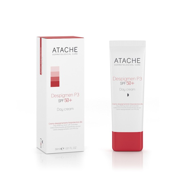 ATACHE Depigment Κρέμα Ημέρας με Αντηλιακή Προστασία Ενάντια στις Πανάδες με Ματ Υφή 30ml