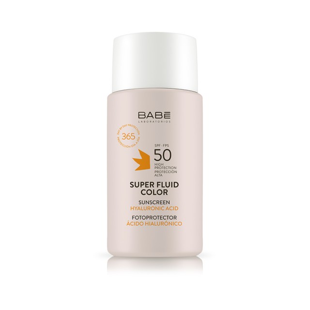 BABE Facial Super Fluid Αντηλιακή Κρέμα Προσώπου Spf50 Ελαφριάς Υφής 50 Ml