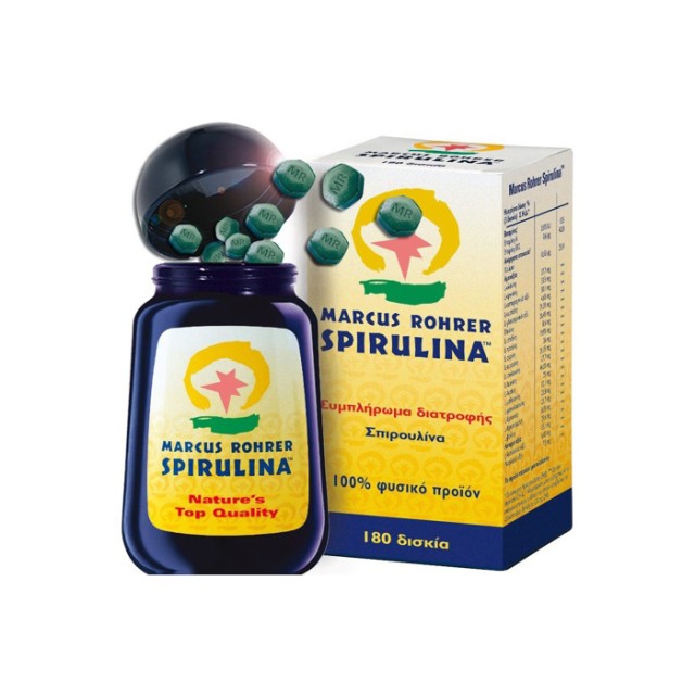 MARCUS ROHRER Spirulina 180 + 60 tablets