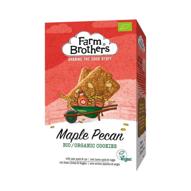 FARM BROTHERS cookies with maple & pecan nut 150gr