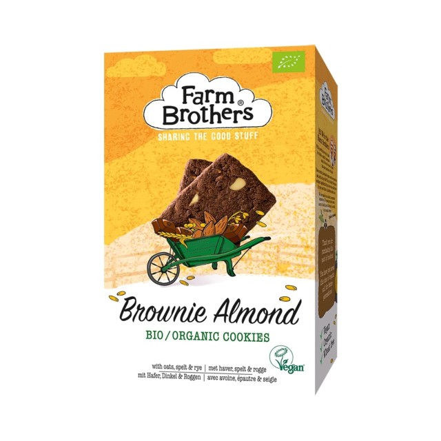 FARM BROTHERS cookies with brownie & almond 150gr