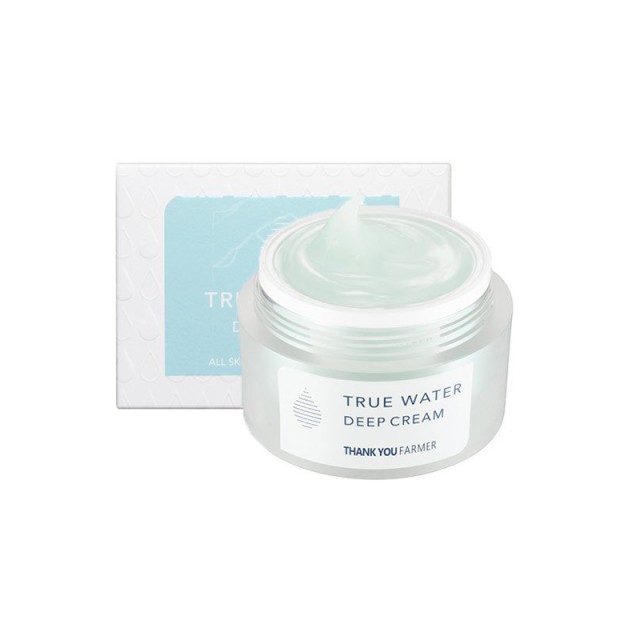 THANK YOU FARMER True Water Deep Cream Κρέμα Βαθιάς Ενυδάτωσης 50ml