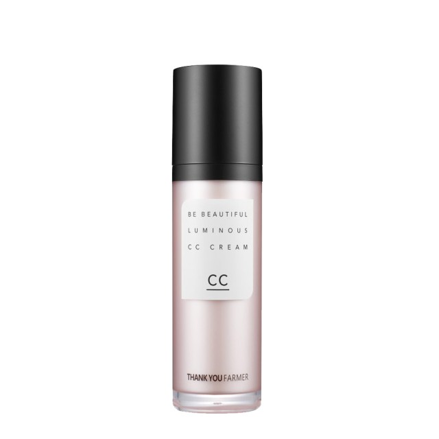THANK YOU FARMER Be Beautiful Luminous CC Cream Κρέμα Λάμψης που Διορθώνει το Τόνο της Επιδερμίδας & Χαρίζει Μεταξένια Υφή 40ml