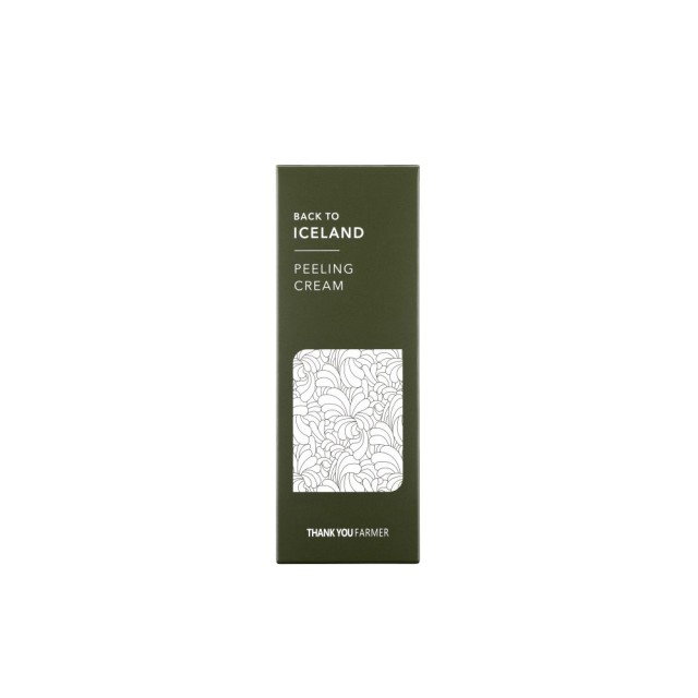 THANK YOU FARMER Back To Iceland Cleansing Peeling Cream Κρέμα Απολέπισης Προσώπου Με Εκχύλισμα Πόας 150ml