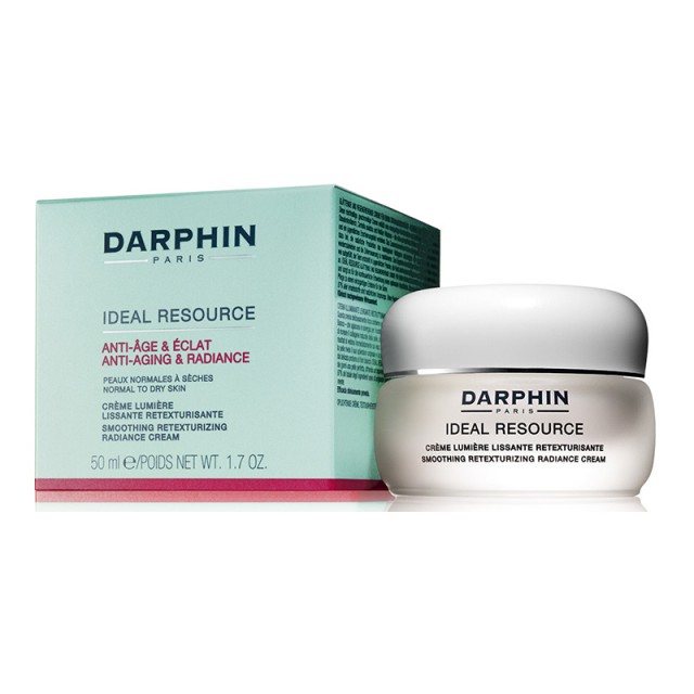 DARPHIN Ideal Resource Smoothing Retexturizing Radiance Cream Αντιγηραντική Κρέμα Προσώπου Ημέρας 50ml