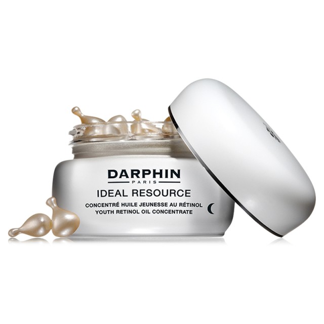 DARPHIN Ideal Resource Youth Retinol Oil Concentrate Αντιγηραντική Φροντίδα Νύχτας με Κάψουλες Ρετινόλης 60 κάψουλες