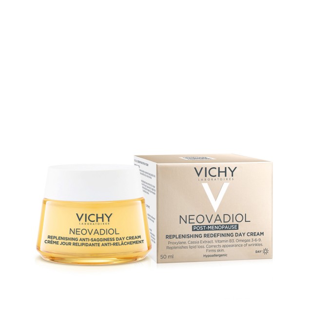 VICHY Neovadiol Post-Menopause Day Cream Κρέμα Ημέρας για την Αναπλήρωση Λιπιδίων και Σφριγηλότητας στην Εμμηνόπαυση 50ml
