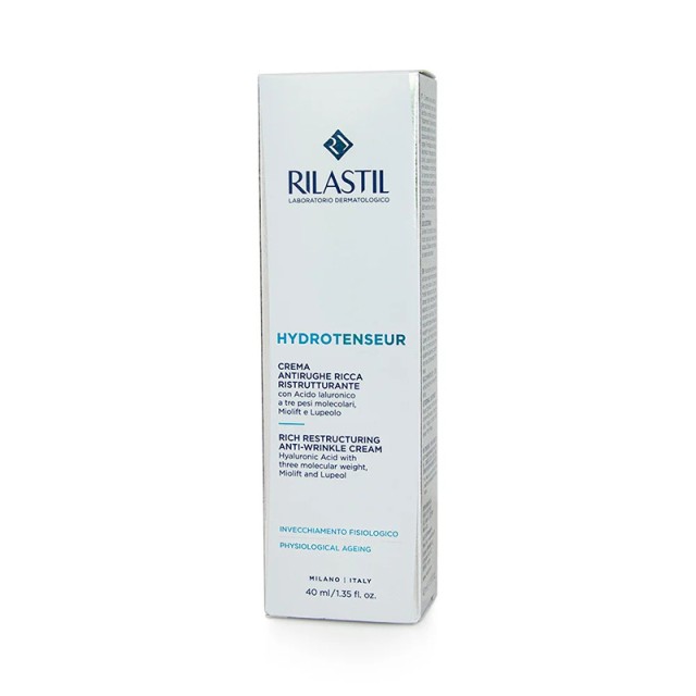 RILASTIL Hydrotenseur Rich Restructuring Anti-Wrinkle Cream Αντιρυτιδική Κρέμα Προσώπου Επανόρθωσης με Πλούσια Υφή 40ml