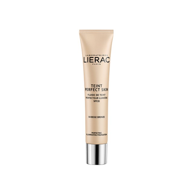 LIERAC Teint Perfect Skin Perfecting Illuminating Fluid SPF20 Make-Up 04 Bronze 30ml