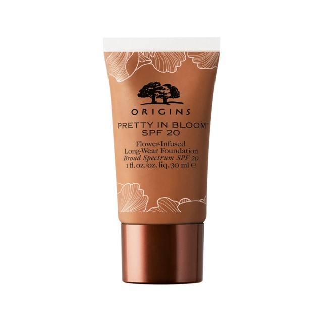 ORIGINS Pretty In Bloom™ Flower-Infused Long-Wear Foundation SPF20 - 630 Deep Golden Warm 30ml