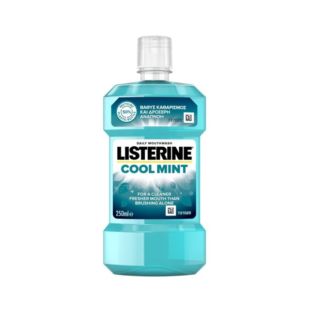LISTERINE Cool Mint Στοματικό Διάλυμα 250ml
