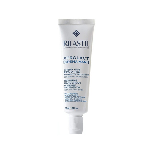 RILASTIL Xerolact Repairing Hand Cream Επανορθωτική Κρέμα Χεριών 30ml
