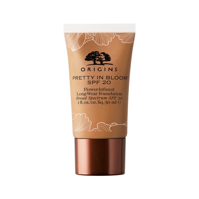 ORIGINS Pretty In Bloom™ Flower-Infused Long-Wear Foundation SPF20 - 620 Deep Warm 30ml