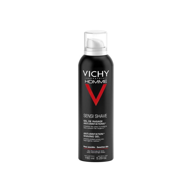 VICHY Shaving Gel Anti-irritation Sensi Shave Τζέλ Ξυρίσματος Κατά των Ερεθισμών 150ml
