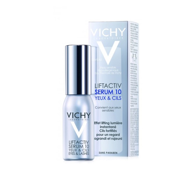 VICHY Liftactiv Serum 10 Eyes Ορός Αναδόμησης για Μάτια & Βλεφαρίδες 15ml