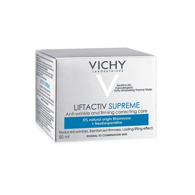 VICHY Liftactiv Supreme Day Cream Αντιρυτιδική Κρέμα Ημέρας για Κανονικές / Μικτές Επιδερμίδες 50ml