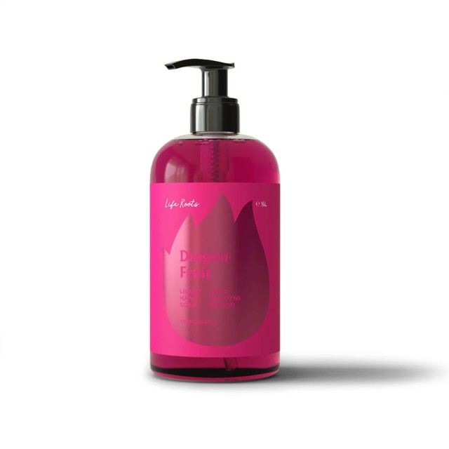 LIFE ROOTS Dragon Fruit Vegan Υγρό Σαπούνι Χεριών 500ml