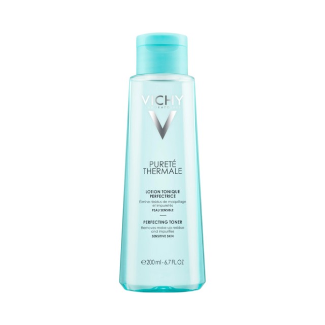 VICHY Purete Thermale Perfecting Toner Λοσιόν Καθαρισμού Προσώπου Για Ευαίσθητες Επιδερμίδες 200ml