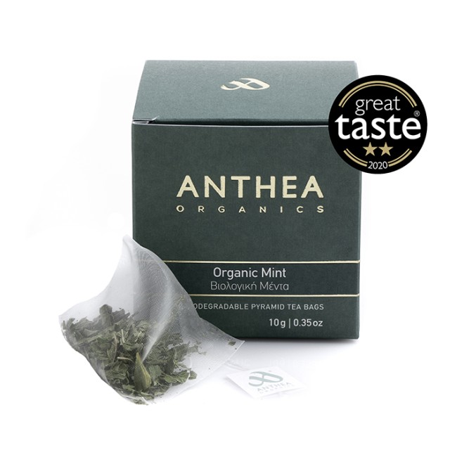ANTHEA Organic Mint 10pcs (Plastic Free Tea Bags)