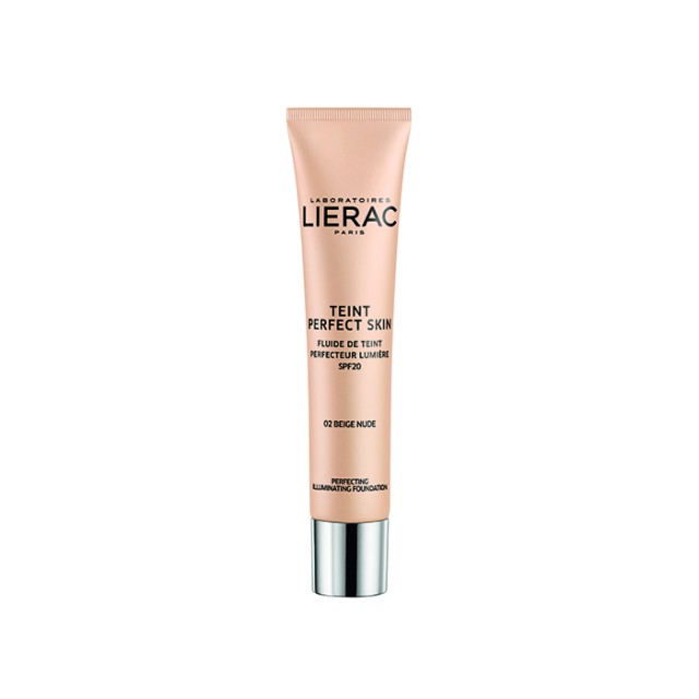 LIERAC Teint Perfect Skin Perfecting Illuminating Fluid SPF20 Make-Up 02 Nude 30ml