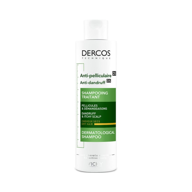 VICHY Dercos Anti dandruff Αντιπυτιριδικό Σαμπουάν για Ξηρά μαλλιά 200ml