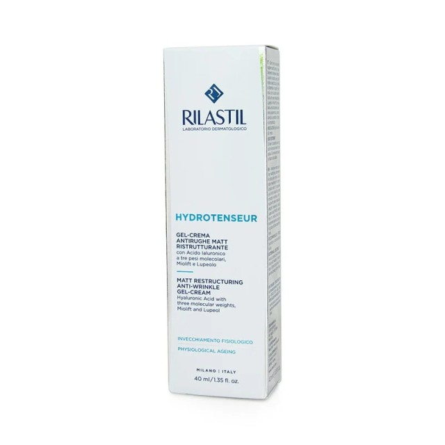 RILASTIL Hydrotenseur Matt Restructuring Anti-Wrinkle Gel-Cream Αντιρυτιδική Gel - Κρέμα Επανόρθωσης με Ματ Αποτέλεσμα 40ml