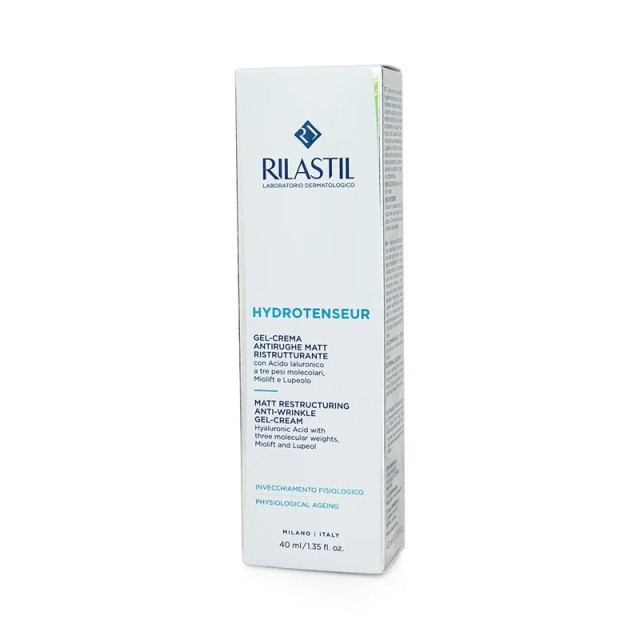 RILASTIL Hydrotenseur Matt Restructuring Anti-Wrinkle Gel-Cream Αντιρυτιδική Gel - Κρέμα Επανόρθωσης με Ματ Αποτέλεσμα 40ml